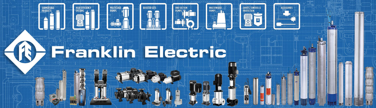 Насосные двигатели Franklin Electic